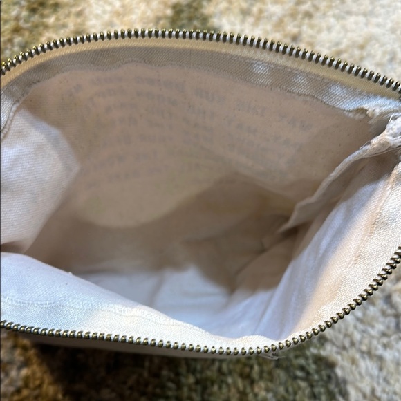 SugarBoo & Co Canvas Pouch Apache Blessing Cosmetic 7”x9” Cosmetic Pouch Linen - Picture 4 of 10